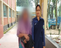 কোম্পানীগঞ্জে ফেন্সিডিলসহ নারী আটক